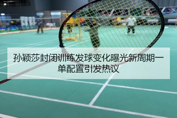 孙颖莎封闭训练发球变化曝光新周期一单配置引发热议